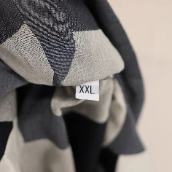 BRYN WALKER Draped Cowl Neck Asymmetrical Hem Wrap Cropped Top Size XXL - Picture 7 of 8